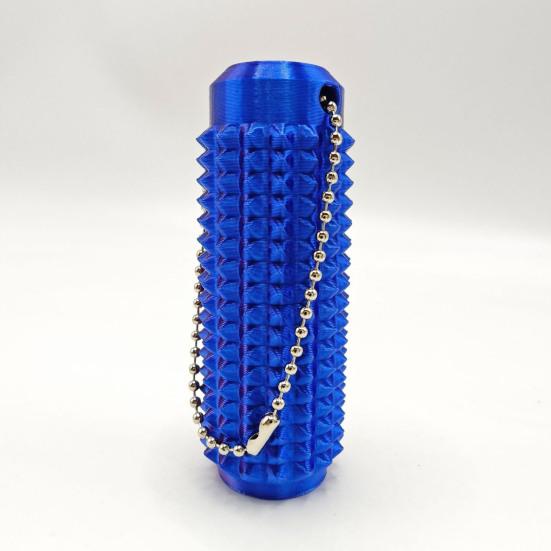 Игрушка-фиджет Spiky Roller с цепочкой из бусин, снятие тревожности, стресса, концентрация внимания, неровная массажная палочка, сенсорный ролик, брелок-подвеска