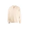 Essentials Knit Long-Sleeve Polo Sand Men Tops Tan 192BT222184F