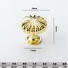 Creative French Gold Pumpkin Handle Retro Metal Cabinet Handles Decor Pull Cupboard Door Handle for Cabinet Kitchen