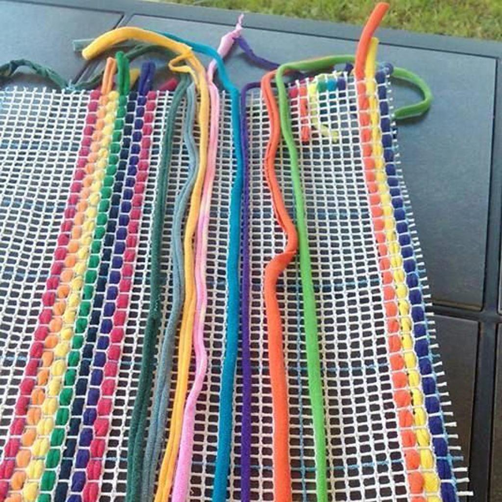 100x150cm Mesh Rug Canvas, Blank Mesh Rug Hook,Tapestry, DIY Kit for Embroidery