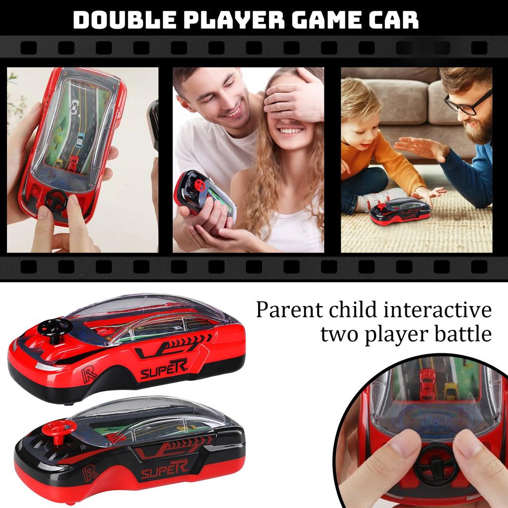 Ручная гоночная игра, детская портативная игровая консоль, детская логическая тренировка мышления для мальчиков, тренировка мышления для маленьких машин, концентрация внимания