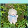 Mini Enchanting Sheep Plush Toy Keychain Cute Soft Short Plush Doll