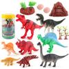 Factory Simulation Animal Model Cylinder Set, Jurassic Dinosaur Children'S Cognitive Ornament Doll Toy