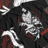 Футболка Гароу One Punch Shonen King Хоррор Манга Подарок черная футболка Все размеры Унисекс Футболка
