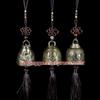 Feng Shui Buddhism Copper Bell Religious Wind Bell Chime Buddha Home Hanging Decoration Blessing for Luck Dragon Decor Crafts