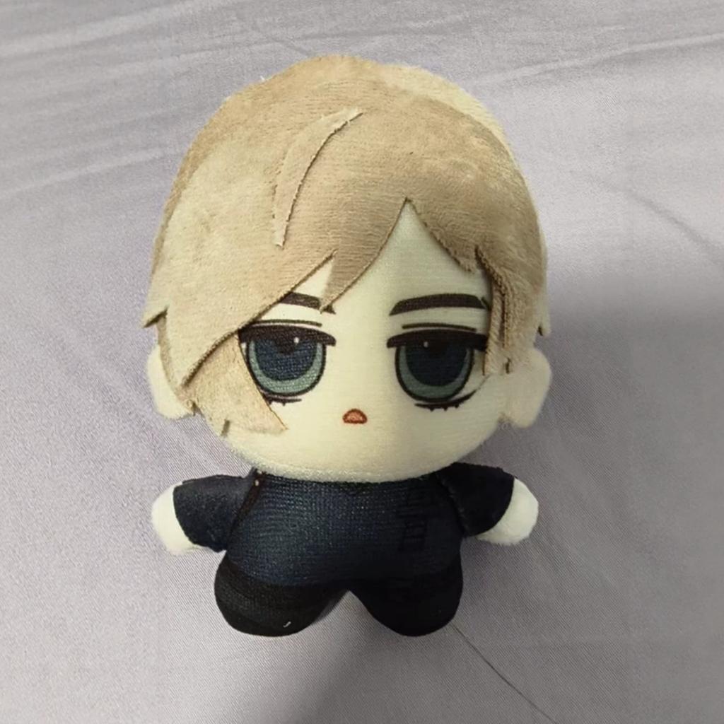 Funny 26cm With Body Wire Flexible Anime Resident Game Evil Character Leon Scott Kennedy and Ada Wong Plush Toys Plushie Doll