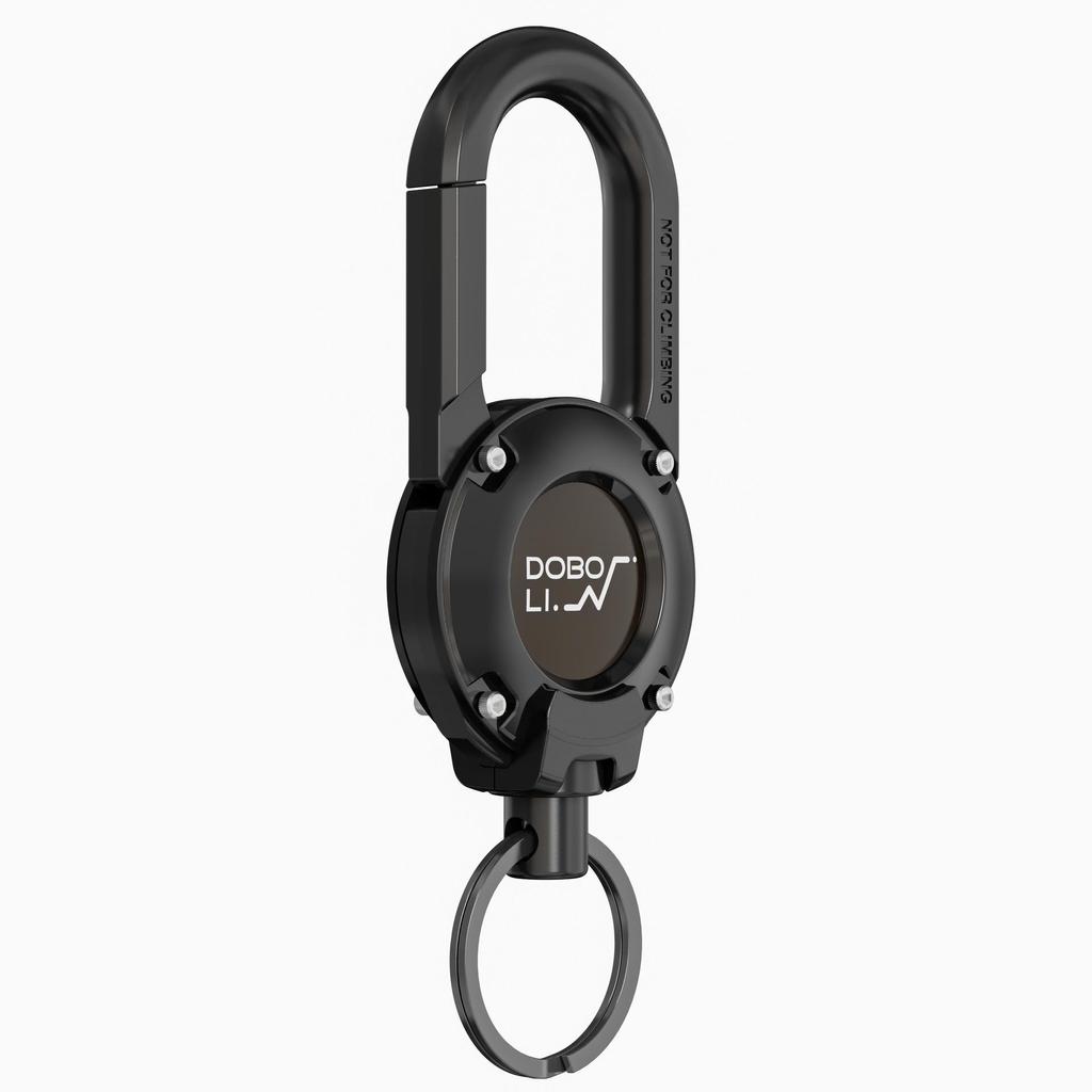 Logo Keychain for AirTag: Protective Anti-Loss Device Case & Key Ring