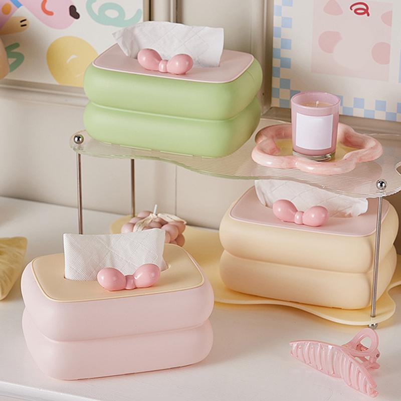 Цветная коробка для салфеток, органайзер, настольная коробка для салфеток, держатель для салфеток, переносная настенная коробка для салфеток с крышкой для девочек, держатель для гостиной
