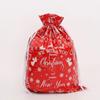 Christmas Gift Bag Pouches Extra Large New Year Gift Candy Bags Laser Printing For Christmas Package Decoration PE Xmas Bag