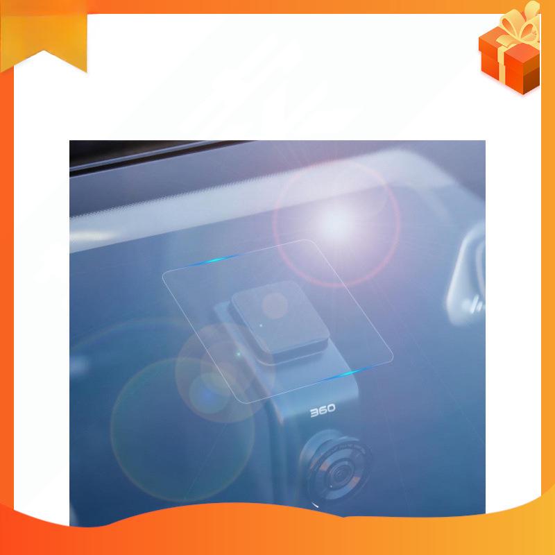 Transparent Static Cling Sticker for Dashcam, Insurance, and Vehicle Inspection Mark