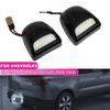 2 PCS 12V 6500K for GMC/Chevrolet/Cadillac/Silverado High Brightness White Truck Car LED License Plate Light