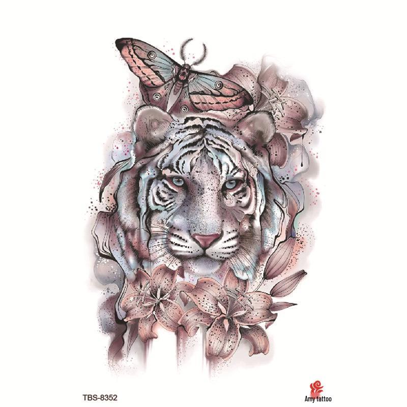 Набор маленьких водостойких тату-наклеек с тотемами и символами для предплечья