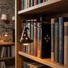 Винтажный фонарь-светильник для книжной полки Теплый белый светильник для книжной полки Призрачный свет для книжной полки Чтение