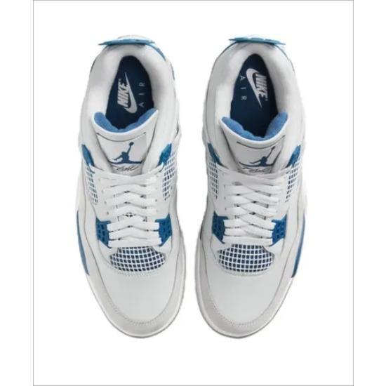 Air Jordan 4 Retro 2024 Military Mid Blue Мужские ретро-кроссовки FV5029-141
