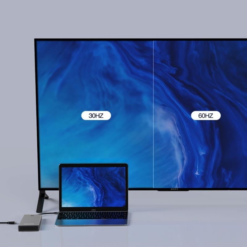 Док-станция TypeC M.2 Два протокола 4K HDMI совместимый PD100W USB 10 Гбит/с Быстрый USB-адаптер для ноутбуков Преобразование