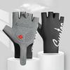 Silicone Gel Half-Finger Cycling Gloves, Shock-Absorbing Mountain Road Bike Anti-Vibration Riding Gloves