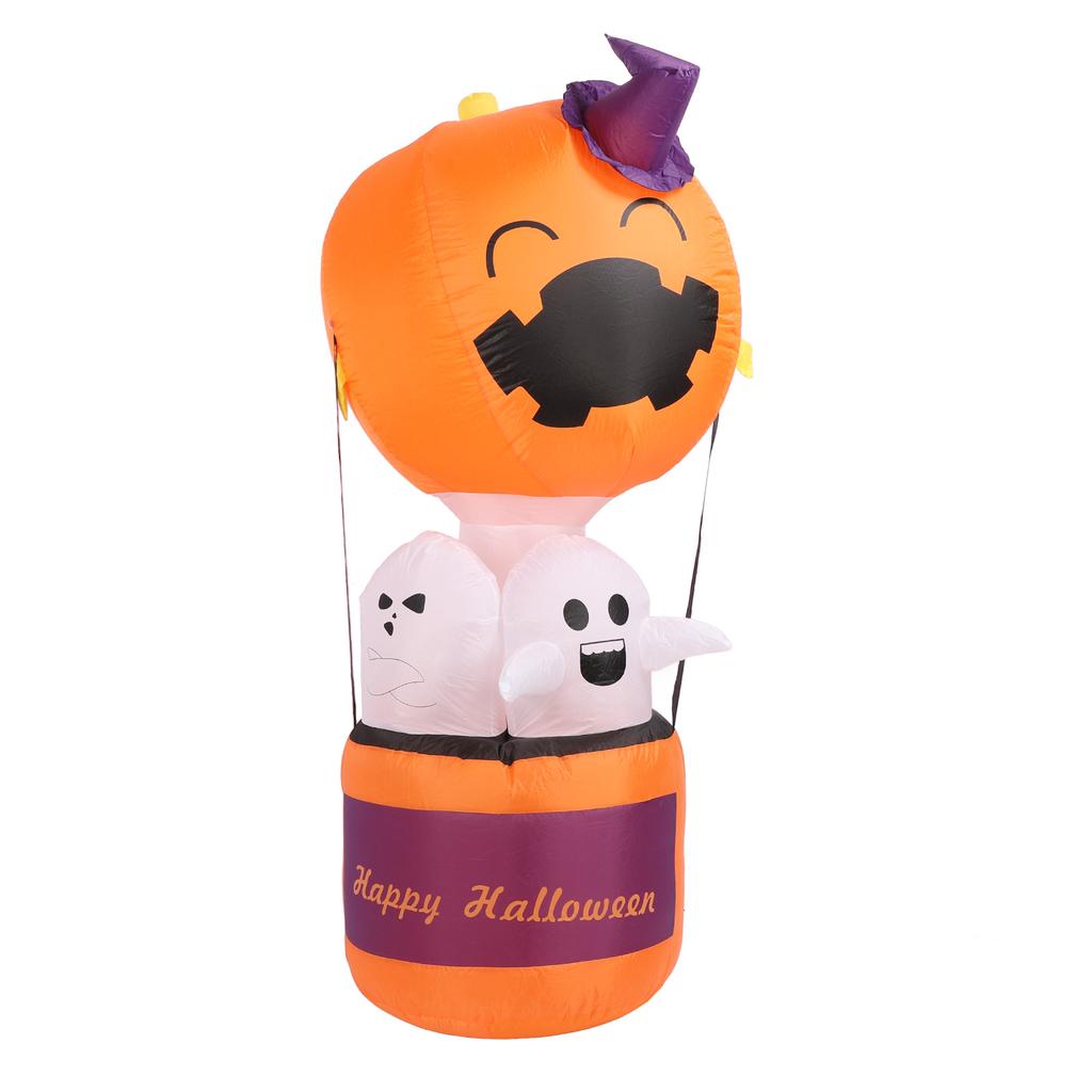 1,8 м надувной призрачный шар, привлекающий внимание, тыква, украшение двора со встроенным светодиодом для сада