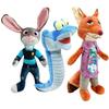 Игрушка Мультфильм Аниме Фильм Зверополис 2 Плюшевые Игрушки Джуди Кролик Кукла Ник Лис Мягкие Плюшевые Животные Игрушки Детские Рождественский Подарок