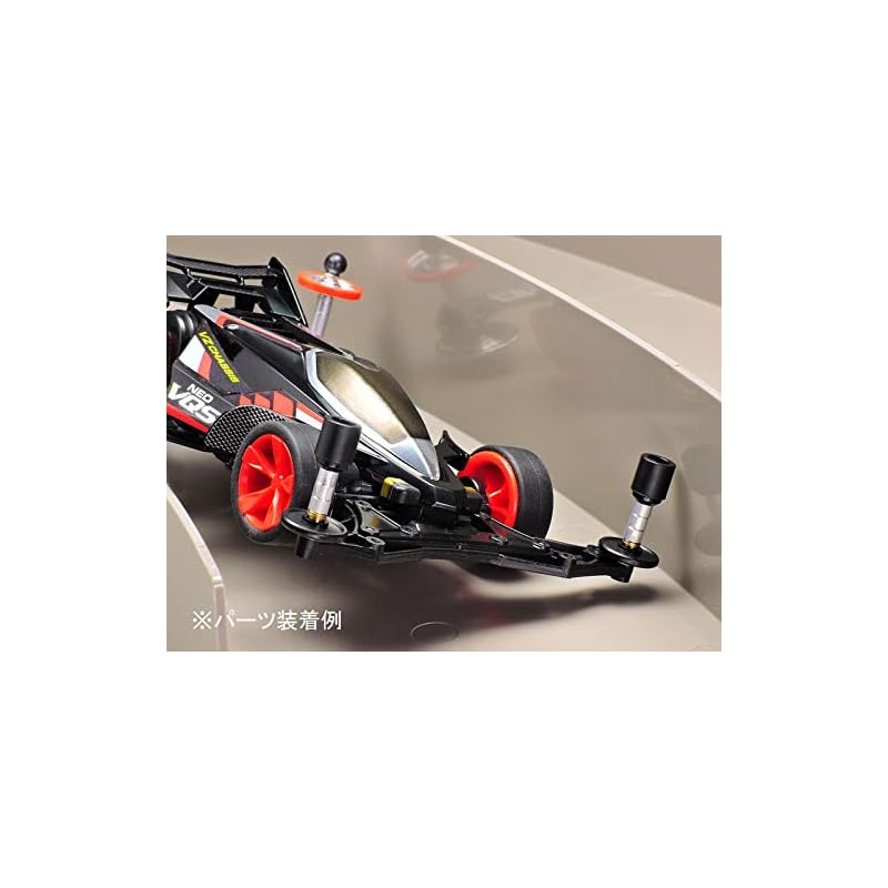 Tamiya Mini 4WD Набор деталей для тюнинга: Высокий трубчатый стабилизатор (черный) 15528