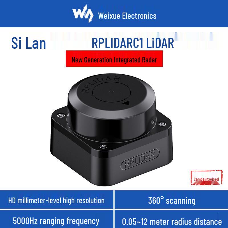 Slam RPLIDAR C1 360° HD Laser Scanning Radar Sensor