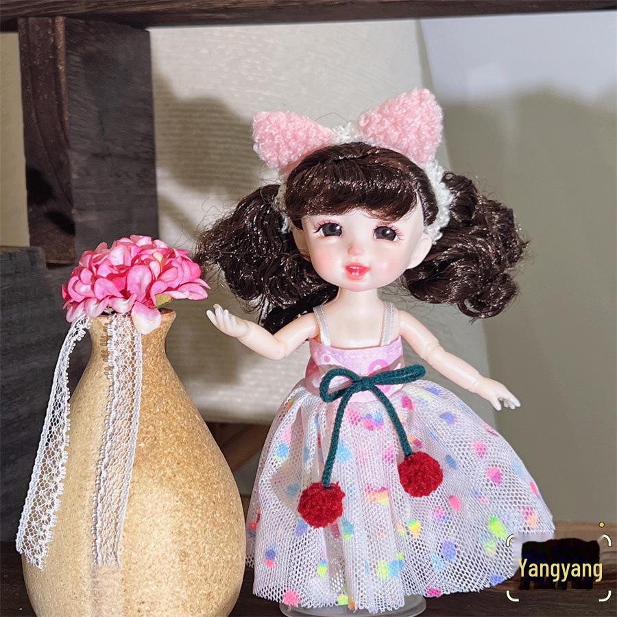 8-дюймовый комплект одежды и макияжа для куклы BJD Princess — идеальный подарок на день рождения для девочек