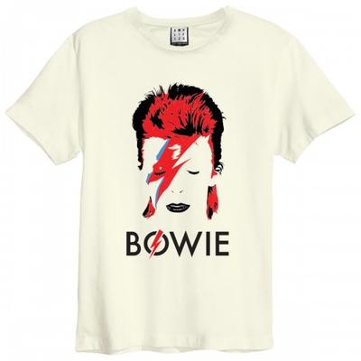 Amplified Винтажная футболка унисекс для взрослых Aladdin Sane David Bowie