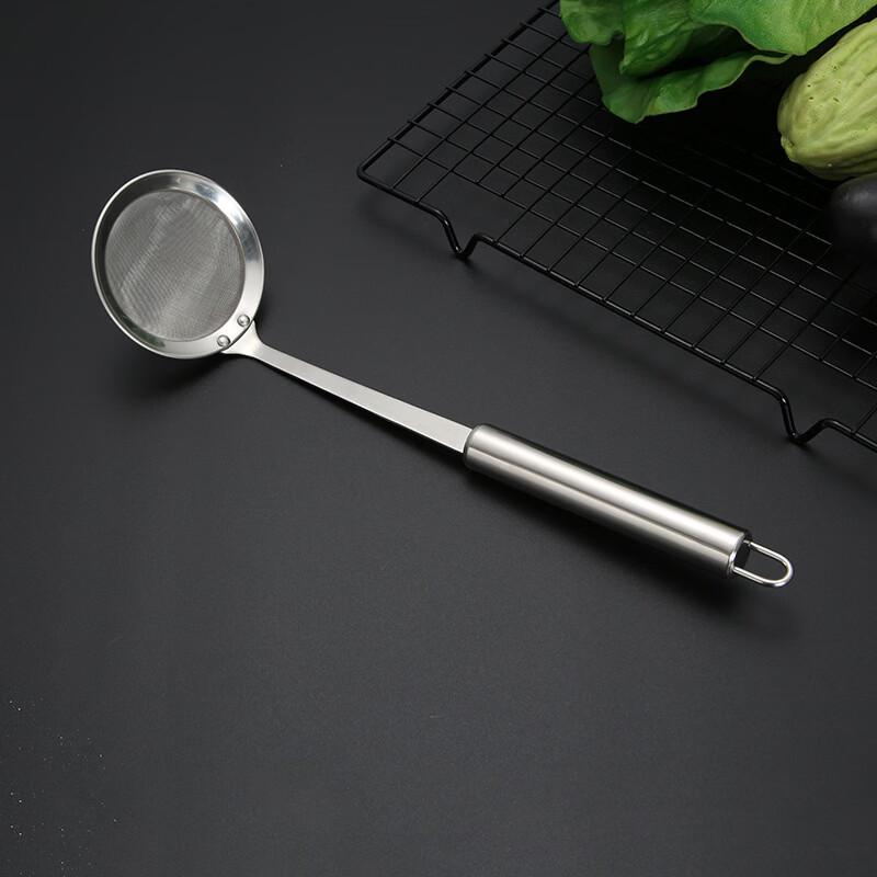 Churong 304 Stainless Steel Fine Mesh Oil Skimmer Spoon