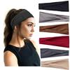 Elastic Cotton HairBand Fashion Headbands for Women Men Solid Running Fitness Yoga Hair Bands Stretch Makeup Hair Accessories