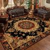 Персидский Ретро Ковер для Гостиной Декорация Дома Утолщенный Фланелевый Ковер для Зоны Дивана Ковры для Спальни Татами Нескользящий Напольный Коврик Бытовой