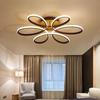 Современные светодиодные потолочные светильники June Grass Lighting Гостиная Коридор Балкон Вилла Спальня Внутренний декор Черно-белые лампы Lustre