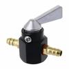 GAOHOU Inline Fuel Tap Switch for Motorcycle Fuel Cock 8mm Inline Fuel Tap CNC