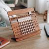 2025 Perpetual Calendar Деревянный Настольный Календарь 12 Месяцев Настольный Слайдер Календарь Для Домашнего Офиса Школы Декор