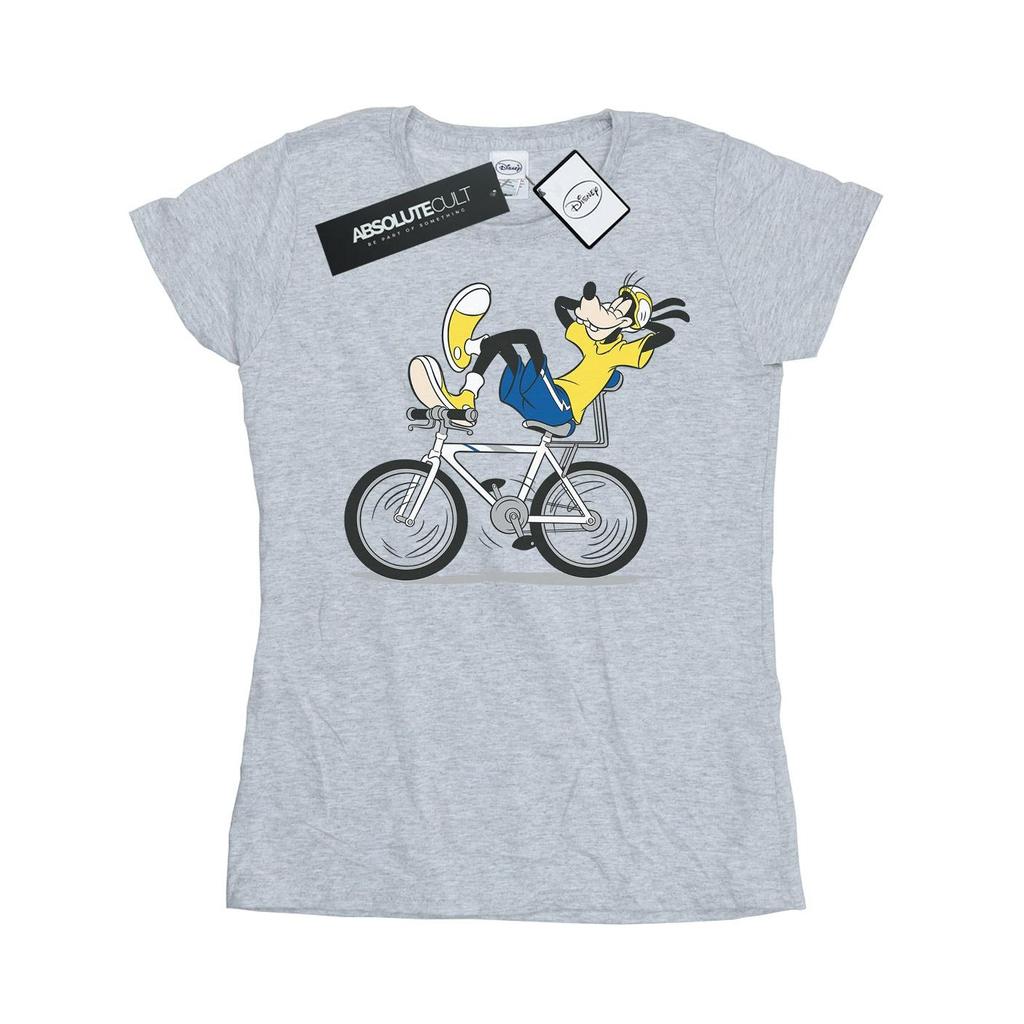 Disney Womens/Ladies Goofy Tour De Goofy Cotton T-Shirt