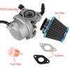 Карбюратор PZ19 для 50cc 70cc 80cc 90cc 110cc 125cc ATV Dirt Pit Bike 19 мм карбюратор с воздушным фильтром 35 мм для Taotao Honda CRF Карбюратор Топливный фильтр