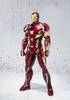 TAMASHII NATIONS Капитан Америка Железный человек Марк 46 155 мм окрашенная подвижная фигурка SHFiguarts (Гражданская война) приблизительно. АБС и ПВХ и литье под давлением