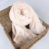 Hemp Cotton Bronzing Scarf, Widened Long Warm Windshield Shawl, Japanese Literary Women'S Scarf Shawl