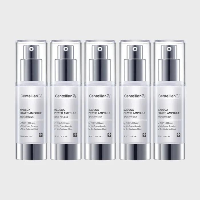 CENTELLIAN24 Brightening Ampoule 30ml X 5 for Radiant Skin Clarity Glow and Care for Wrinkles Freckles and Blemishes