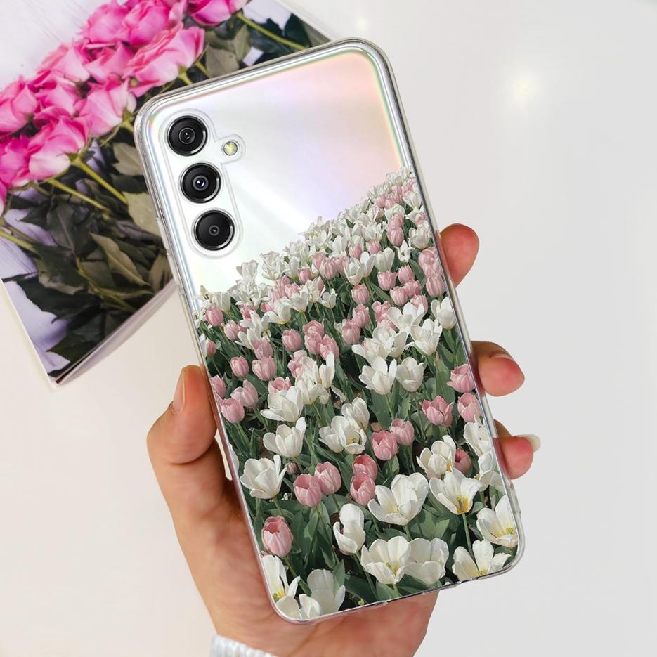 Чехол для Samsung Galaxy M34 5G SM-M346B Новый Модный Расписной Чехол Прозрачный Силиконовый Чехол Для Samsung M34 M 14 Galaxy M14 Мягкий Чехол