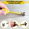 4 In 1 Tungsten Steel Grout Removal Tool Ceramic Tile Grout Remover Tile Gap Cleaner Cone for Floor Wall Seam Cleaning Hand Tool