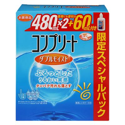 AMO Japan Complete Double Moist 480 x 2 60 мл Уход + (Контактные продукты)