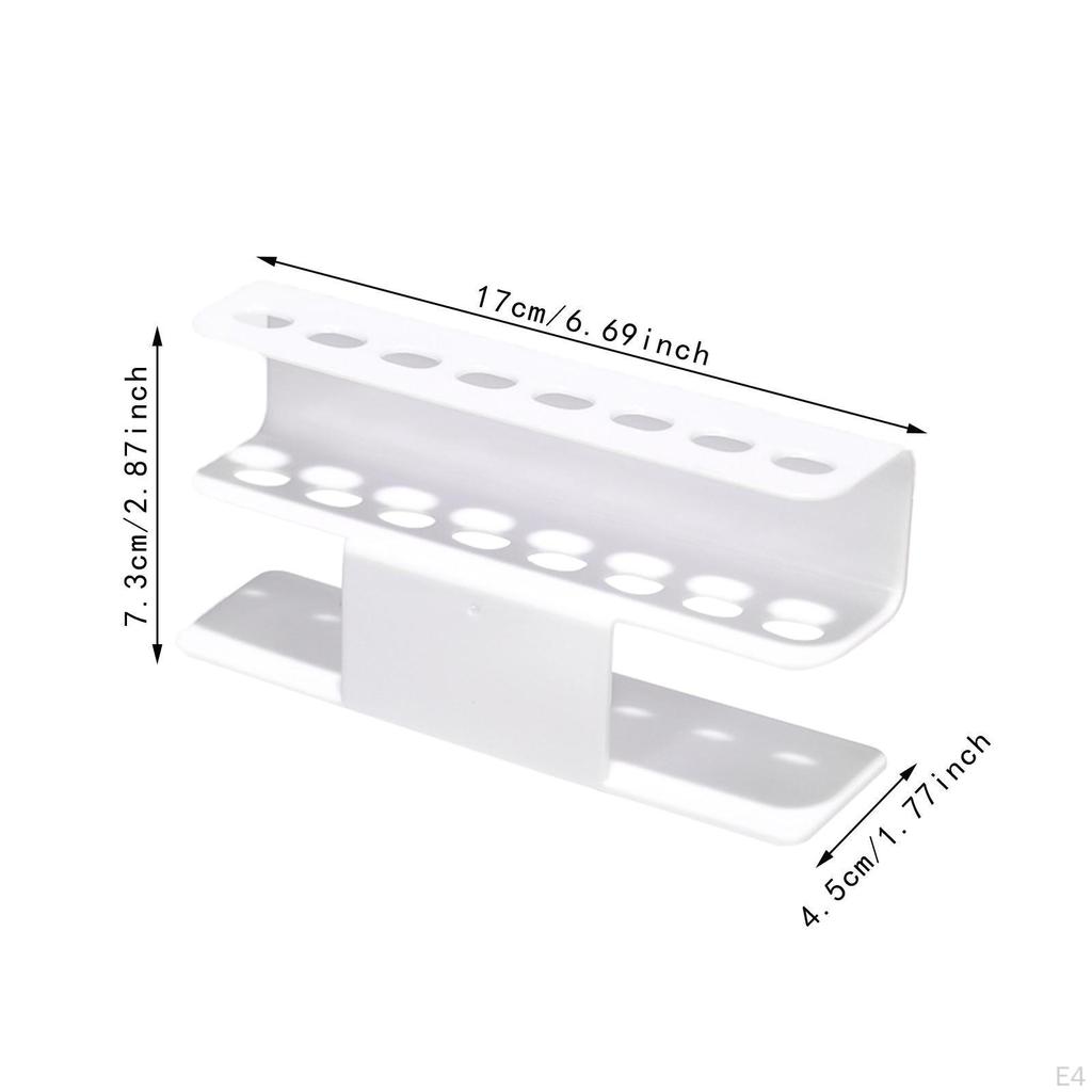 Акриловый держатель с 8 отверстиями, стойка для хранения мягких наконечников, модный дисплей, бар, игровая комната