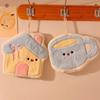 Cartoon Hand Towel Cute Kitchen Towels Bathroom Hand Towel Kitchen Cleanning Cloth Handkerchief Bath Serviettes Hand Cloths