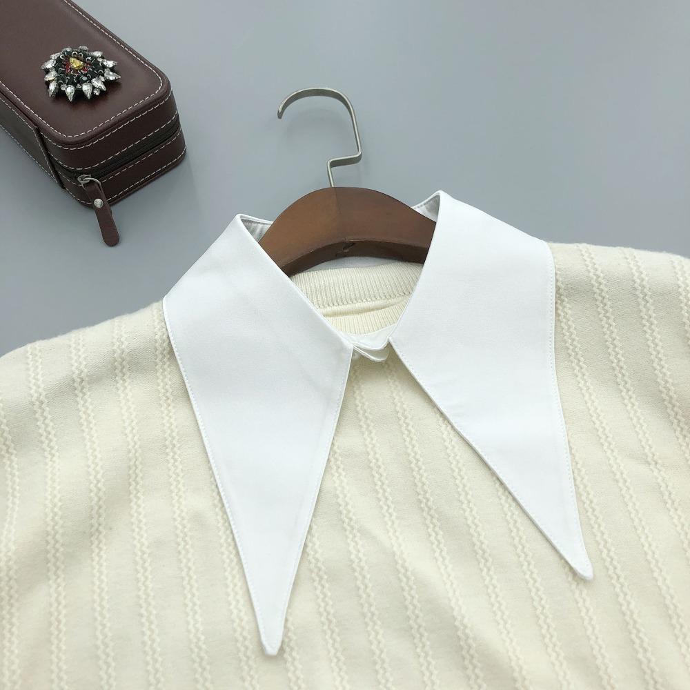 Solid Color Fake Collar Dacron False Lapel Blouse New Shirt Collar