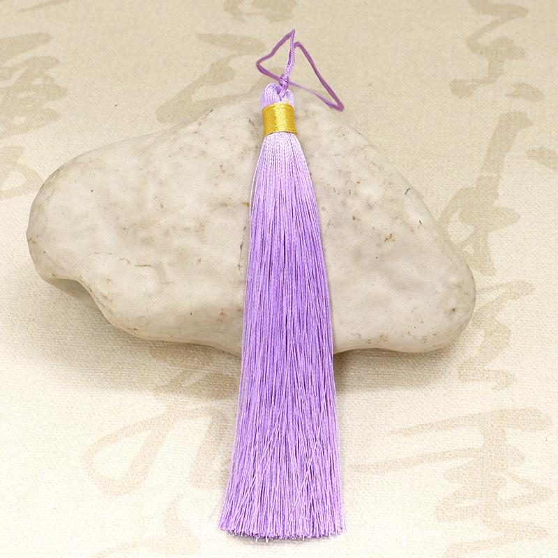 12 см золотая нить ледяной шелк кисточка для украшения ханьфу чонсам своими руками