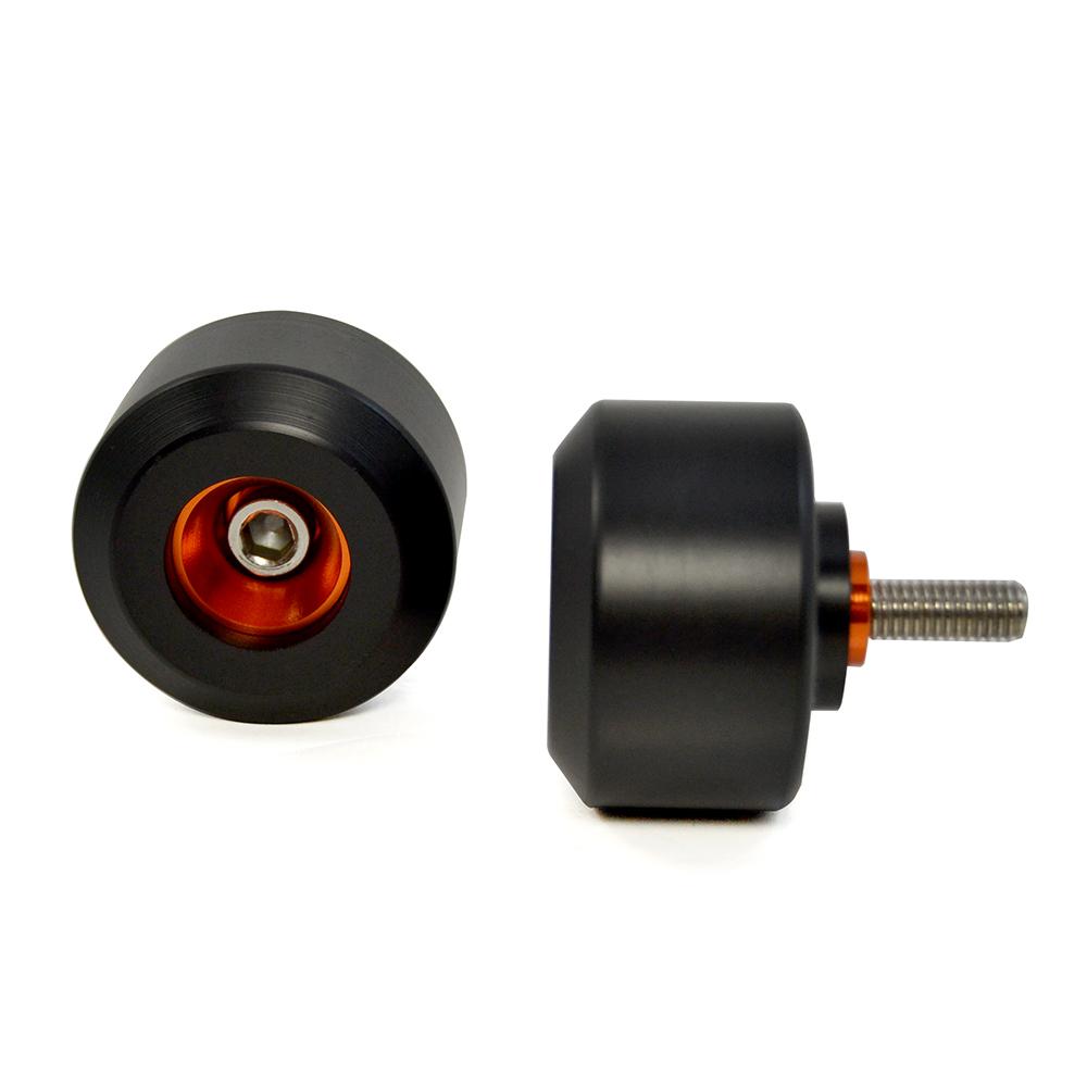 CNC Front Rear Fork Wheel Frame Slider Crash Protector Pads Roda For KTM DUKE/RC 125 200 250 390 DUKE125 200 DUKE250 DUKE390