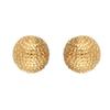 [R4007] - Gold Plated 'Cleopatra' Earrings - 7 Mm