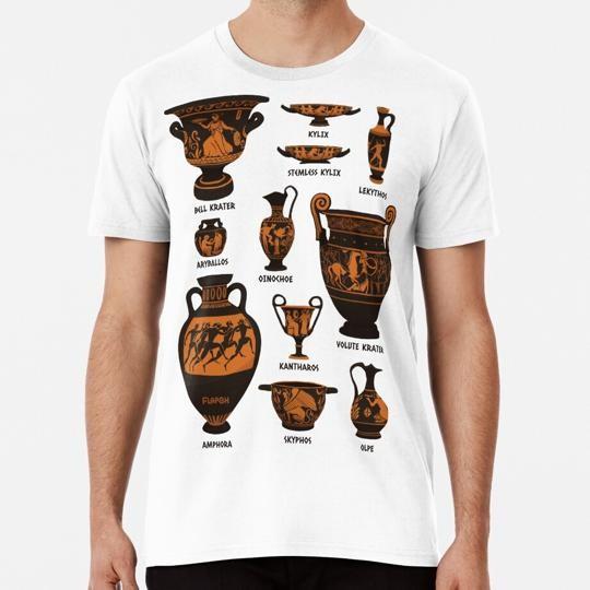 Ancient Greek Pottery Size S to 5XL Made in the USA TShirt Unisex T-Shirt