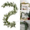 180 см Рождественская искусственная гирлянда из сосновых иголок Реалистичные подвесные искусственные зеленые растения для дома и улицы Зеленая лоза
