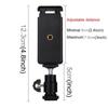 Mount Clamp Clip Hot Shoe Phone Clip Moblie Phone Clip Tripod Monopod Stand Phone Bracket Holder