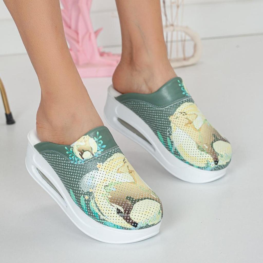 Ортопедические женские медицинские сабо — противоскользящие, удобные